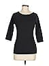 Hanes Black 3/4 Sleeve T-Shirt Size M - photo 1