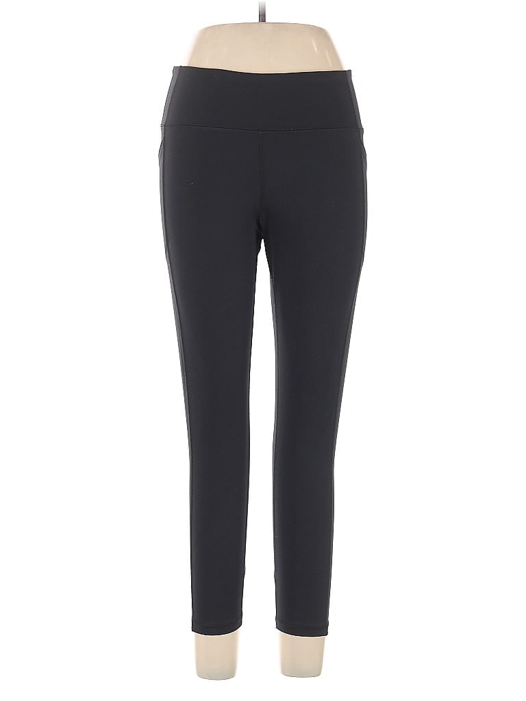 VSX Sport Solid Black Active Pants Size L - photo 1