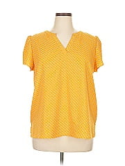 Hilary Radley Short Sleeve Blouse