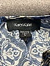 Karen Kane 100% Viscose Blue 3/4 Sleeve Blouse Size L - photo 7