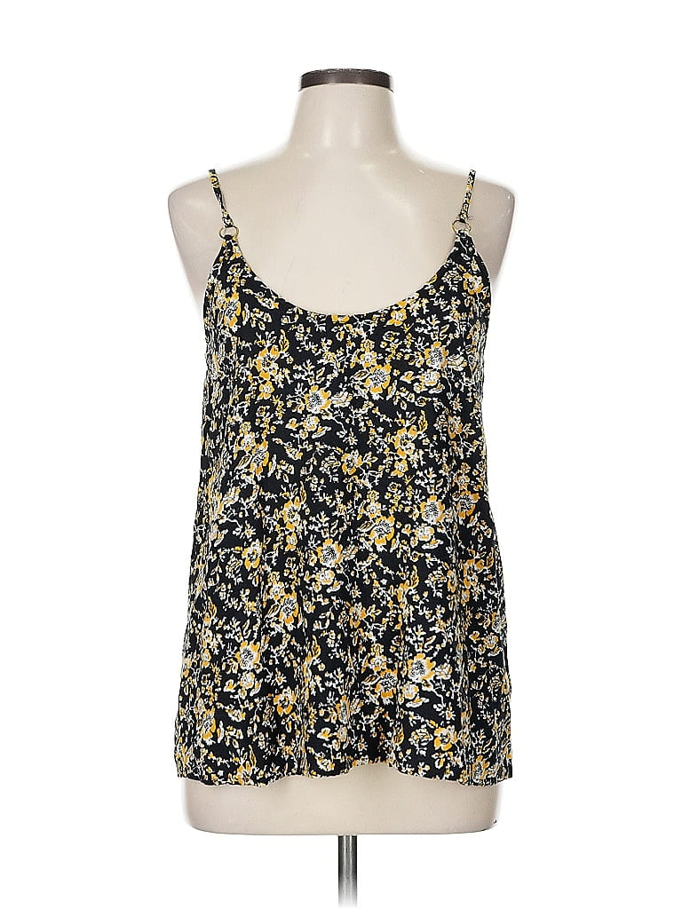 Volcom 100% Viscose Yellow Tank Top Size M - photo 1