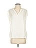Cloth & Stone Ivory Short Sleeve Blouse Size S - photo 1