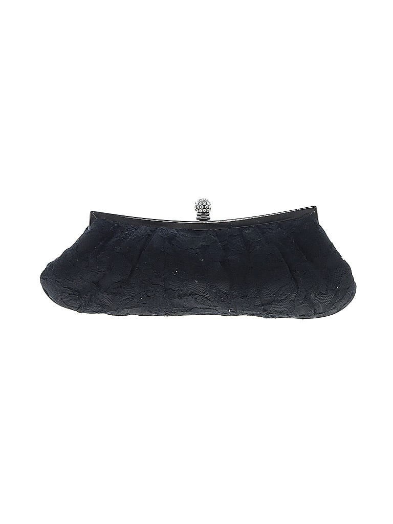 Pre-owned Jessica Mcclintock Clutch In Black