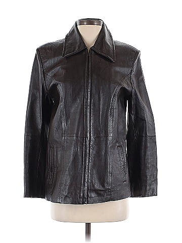 Casual Corner Faux Leather Jacket (view 1)