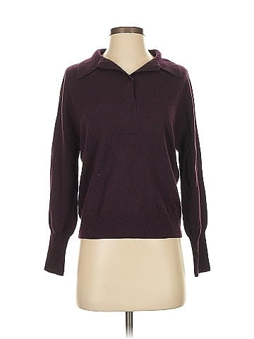 R | Label Wool Pullover Sweater (view 1)
