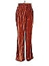 WAYF Metallic Red Casual Pants Size 8 - photo 1