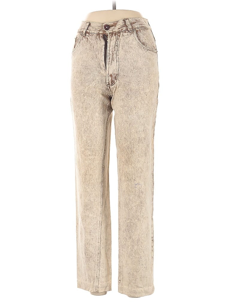 Pre-owned Unbranded Jeans In Brown