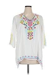 Solitaire 3/4 Sleeve Blouse