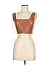 Commando Brown Faux Leather Top Size S - photo 1