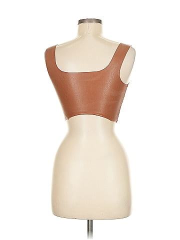 Commando Faux Leather Top (view 2)