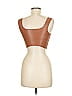 Commando Brown Faux Leather Top Size S - photo 2