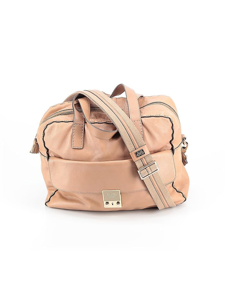 Anya Hindmarch 100% Leather Tan Leather Satchel One size - photo 1