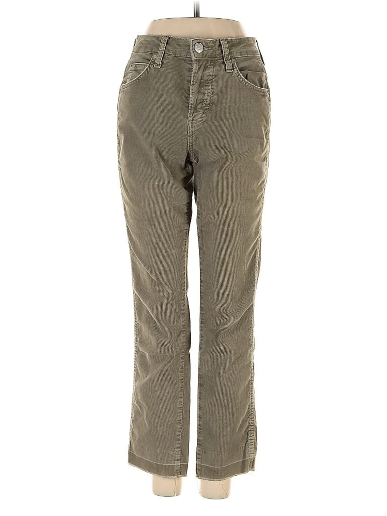 Pre-owned Amo Cord Pant In Green