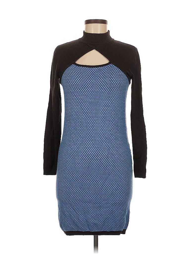 Pre-owned Yuka Casual Dress In Blue