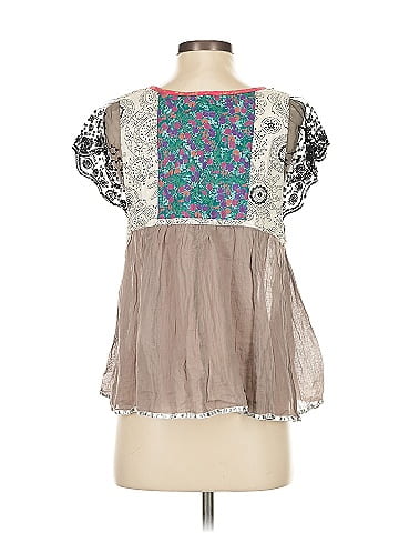 Free People Short Sleeve Blouse (view 2)