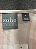 Soho JEANS NEW YORK & COMPANY 100% Rayon Pink 3/4 Sleeve Blouse Size M - photo 3