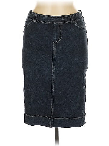 Hard Tail Denim Skirt (view 1)