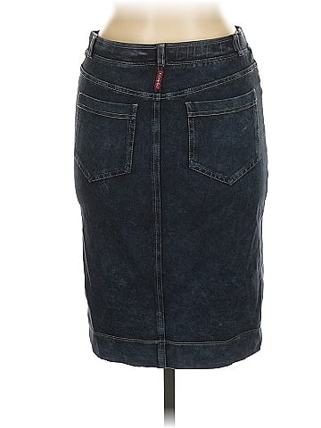 Hard Tail Denim Skirt (view 2)