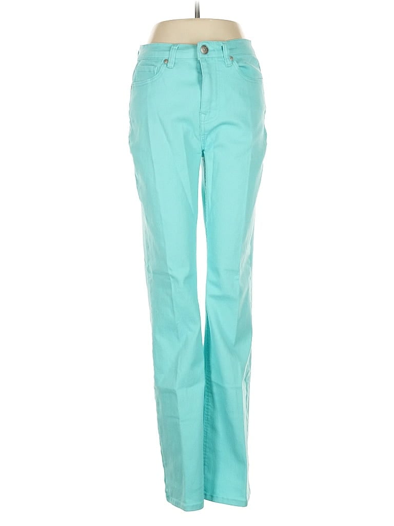 DG^2 by Diane Gilman Teal Casual Pants Size 6 - photo 1