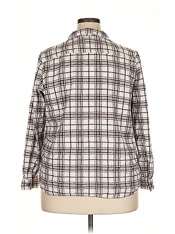 Natural Reflections Long Sleeve Button-Down Shirt (view 2)