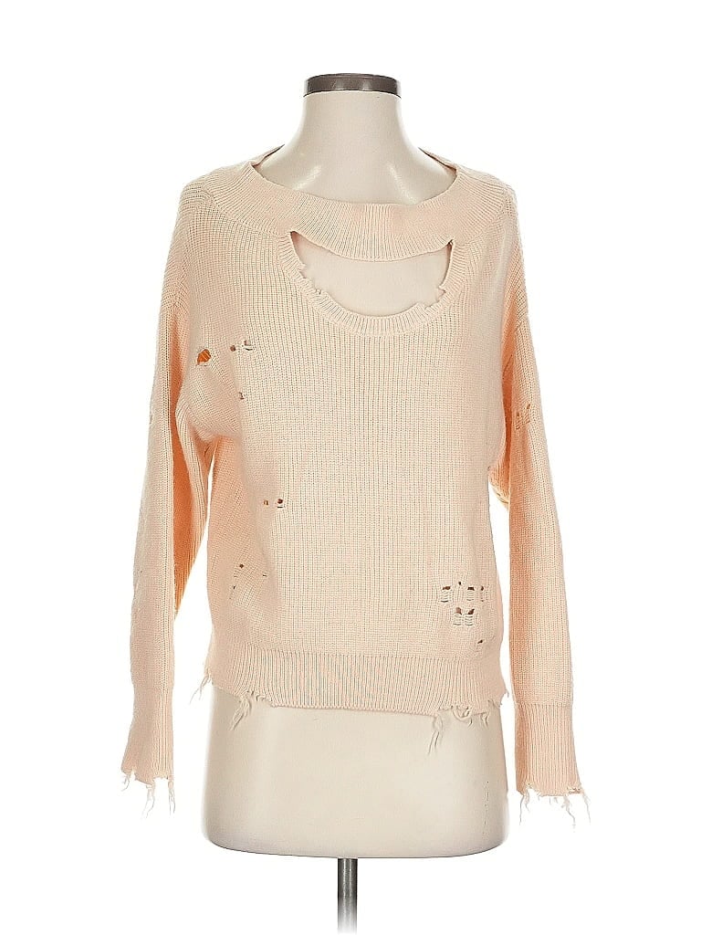 Lovers + Friends Tan Pullover Sweater Size S - photo 1