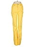 DG^2 by Diane Gilman Color Block Yellow Casual Pants Size 6 - photo 1
