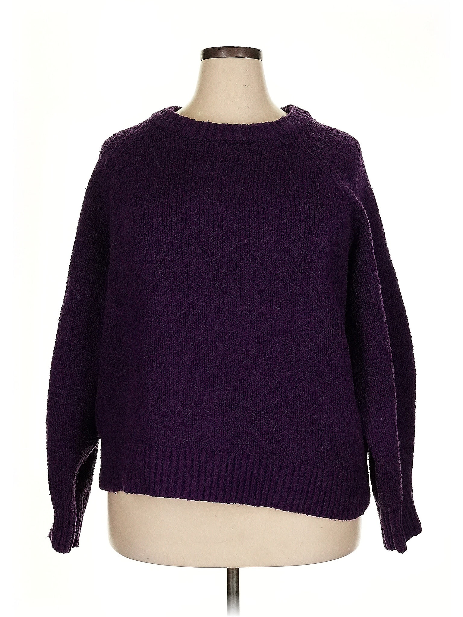 Banana Republic Factory Store Purple Pullover Sweater Size XXL