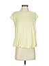 Eri + Ali Yellow Sleeveless T-Shirt Size XS - photo 1