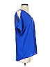 Soprano 100% Polyester Blue Short Sleeve Blouse Size S - photo 4
