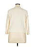St. John Solid Ivory Cardigan Size XL - photo 2