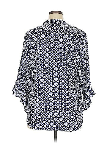 Counterparts 3/4 Sleeve Blouse (view 2)
