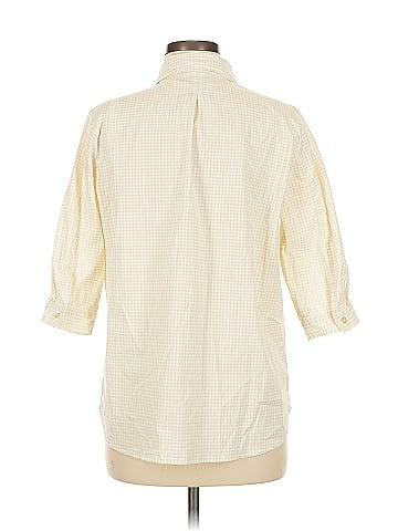 Denim Co 3/4 Sleeve Button-Down Shirt (view 2)