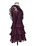 Alexis Burgundy Cocktail Dress Size S - photo 4