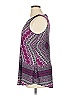 Roz & Ali Purple Sleeveless Blouse Size XL - photo 5
