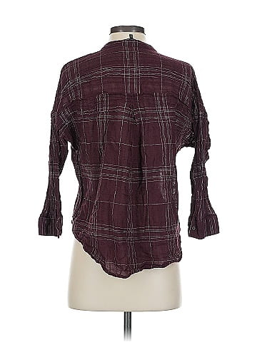 Lucky Brand 3/4 Sleeve Button-Down Shirt (view 2)