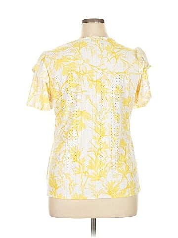 Adrienne Vittadini Short Sleeve Blouse (view 2)
