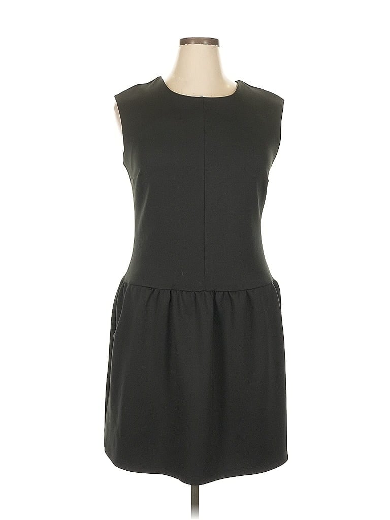 Pre-owned Cynthia Rowley Tjx Casual Dress In Black