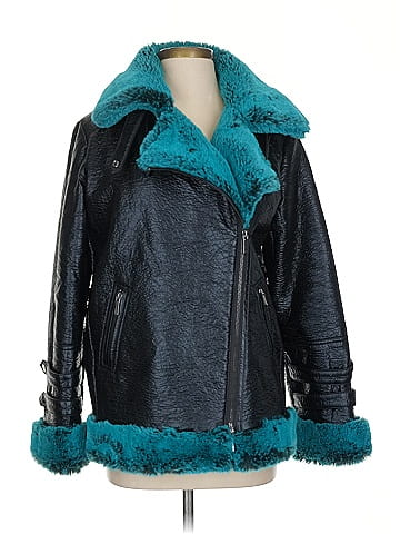 Armani Exchange Faux Leather Jacket (view 1)