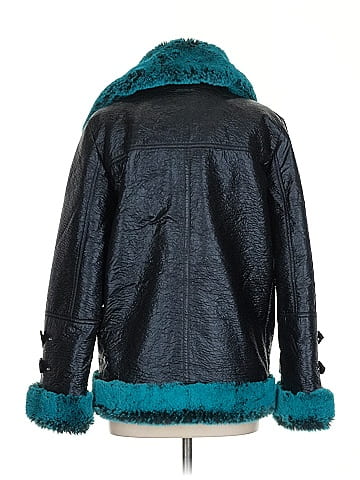 Armani Exchange Faux Leather Jacket (view 2)