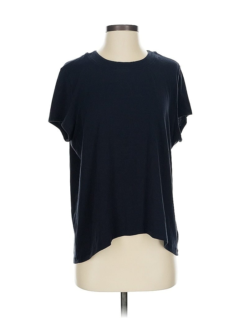 Pre-owned Athleta Short Sleeve T-shirt In Blue