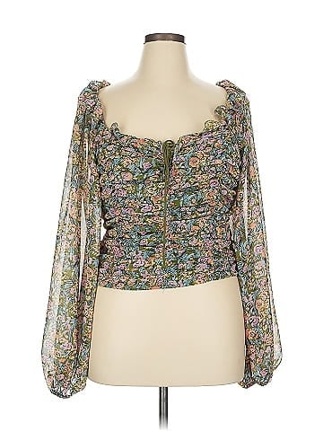 Free People Long Sleeve Blouse (view 1)