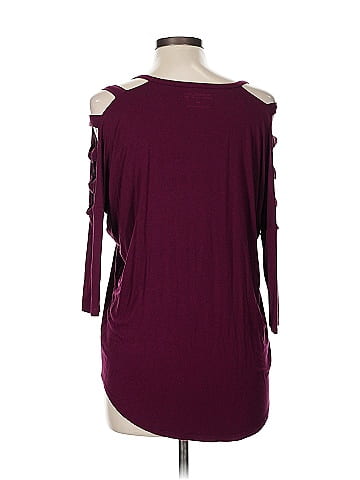 Express One Eleven 3/4 Sleeve Top (view 2)