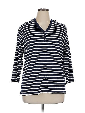 Karen Scott Sport Long Sleeve Polo (view 1)