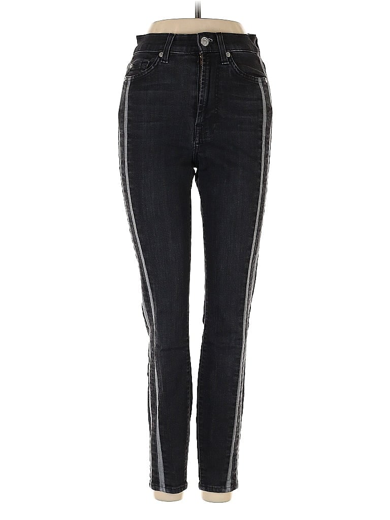 Pre-owned 7 For All Mankind Jeans In Black