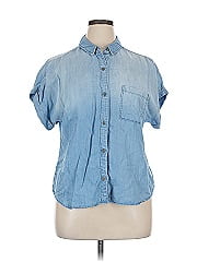 Cloth & Stone Short Sleeve Button Down Shirt