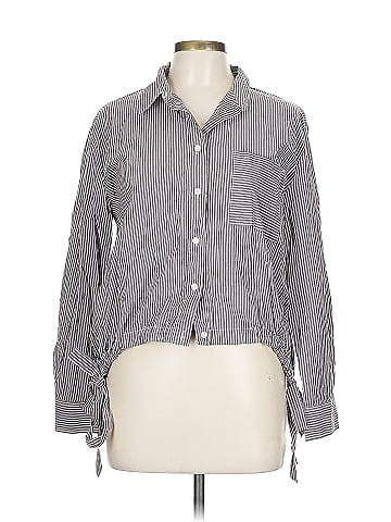 Ann Taylor LOFT Long Sleeve Button-Down Shirt (view 1)