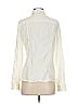 Saks Fifth Avenue 100% Linen Ivory Long Sleeve Button-Down Shirt Size S - photo 2