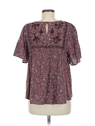 Lucky Brand Short Sleeve Blouse (view 2)