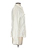 Saks Fifth Avenue 100% Linen Ivory Long Sleeve Button-Down Shirt Size S - photo 3