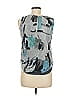 Armani Collezioni 100% Polyester Gray Sleeveless Blouse Size 6 - photo 2